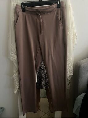 Lux Dusty Mauve Drawstring Joggers